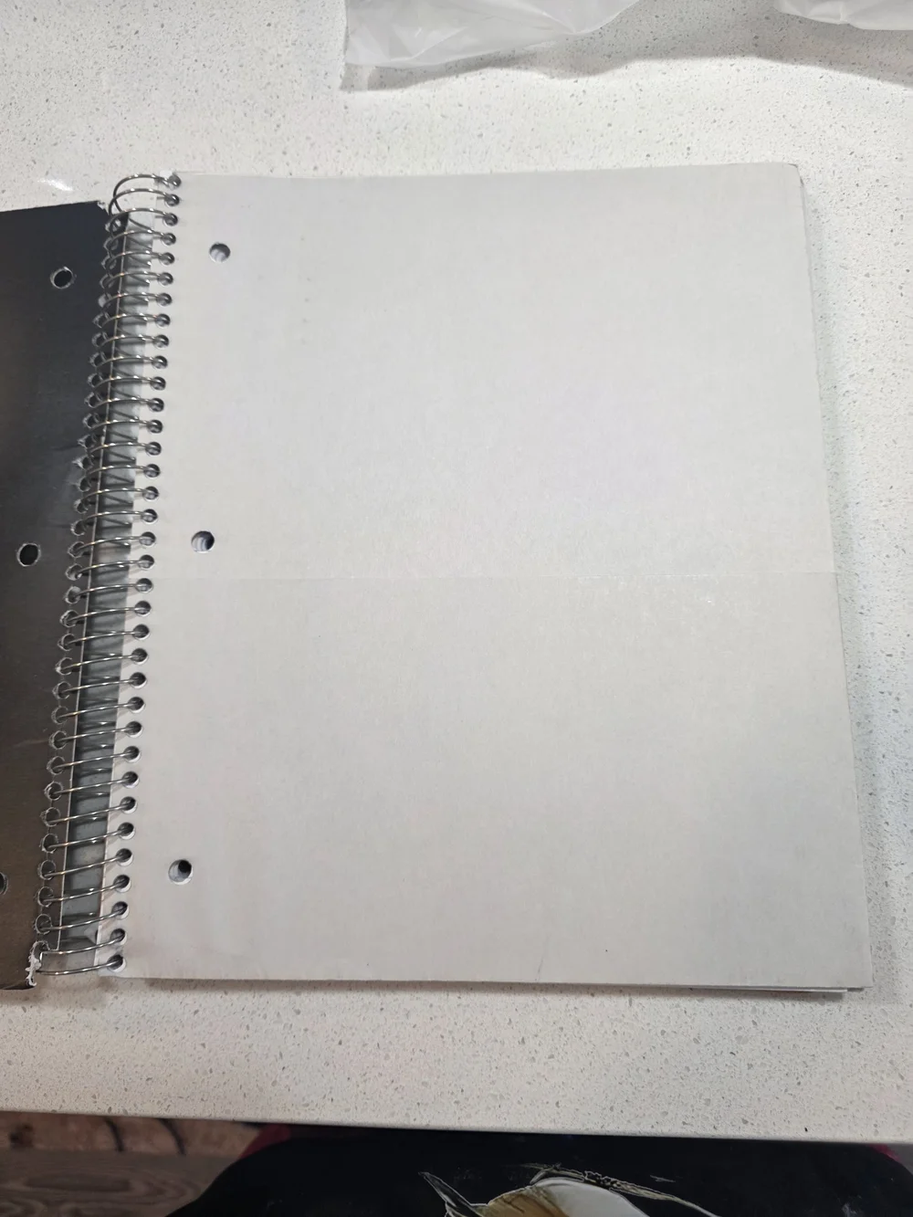 Boston College Spiral Notebook in Black with Gold Lettering